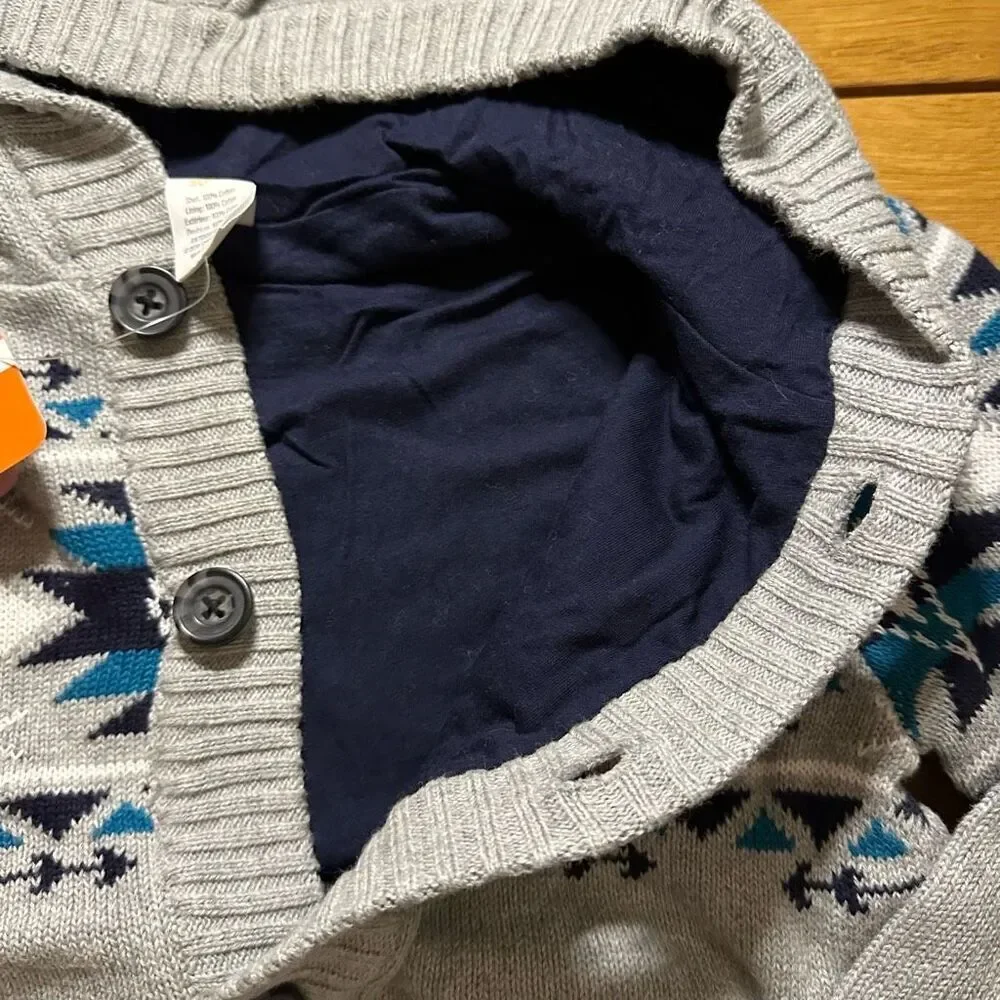 NWT Gymboree button up sweater small 5/6